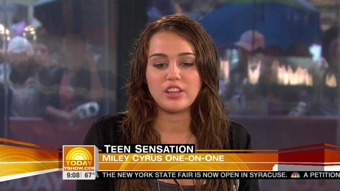 Miley Cyrus . HD 1080ip -  Interview   .live Today Show.HD 0593