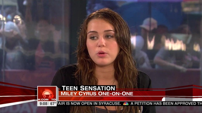 Miley Cyrus . HD 1080ip -  Interview   .live Today Show.HD 0600