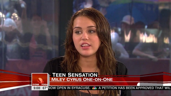 Miley Cyrus . HD 1080ip -  Interview   .live Today Show.HD 0602