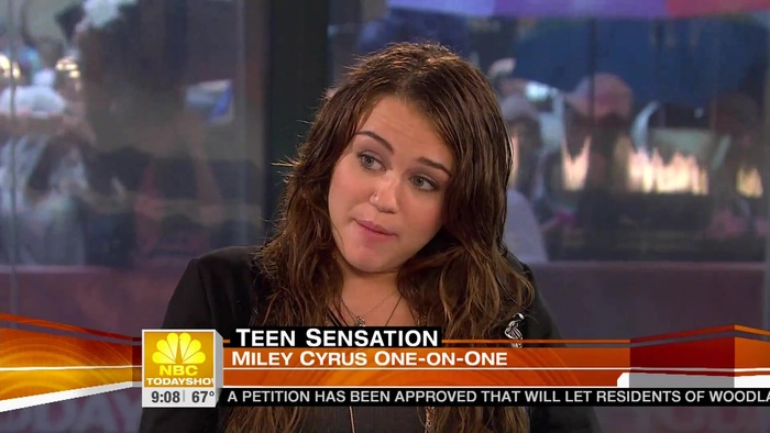 Miley Cyrus . HD 1080ip -  Interview   .live Today Show.HD 0610