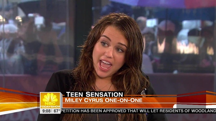 Miley Cyrus . HD 1080ip -  Interview   .live Today Show.HD 0611
