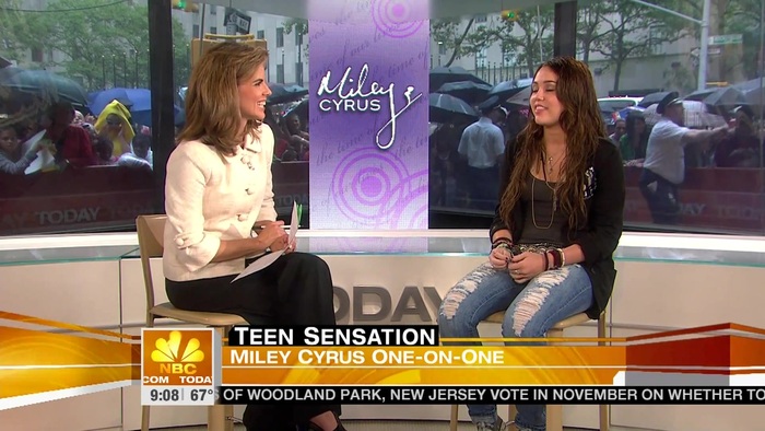 Miley Cyrus . HD 1080ip -  Interview   .live Today Show.HD 0627