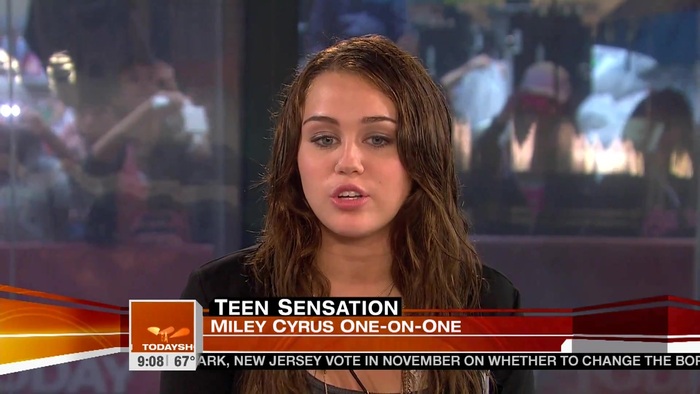 Miley Cyrus . HD 1080ip -  Interview   .live Today Show.HD 0632