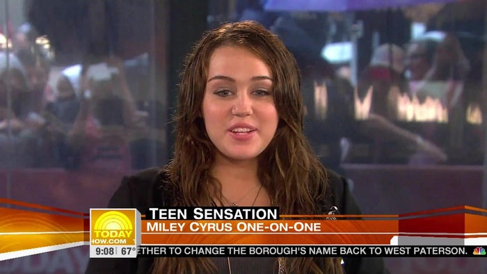 Miley Cyrus . HD 1080ip -  Interview   .live Today Show.HD 0645