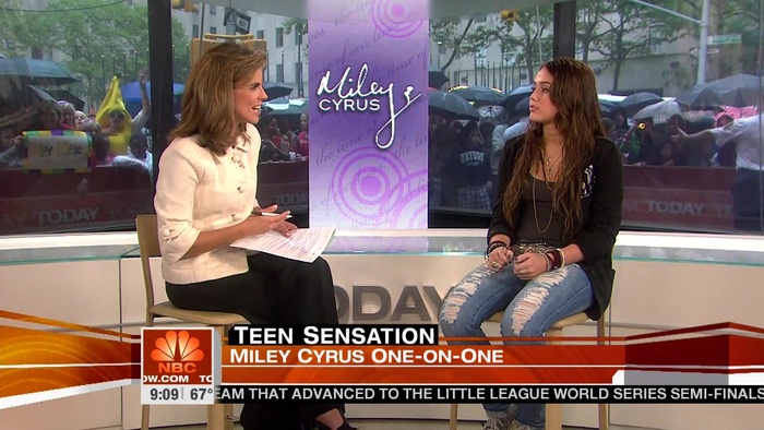 Miley Cyrus . HD 1080ip -  Interview   .live Today Show.HD 0695 - 0-0Miley Cyrus HD 1080ip - Interview live Today Show HD 2
