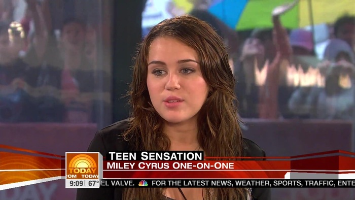 Miley Cyrus . HD 1080ip -  Interview   .live Today Show.HD 0796