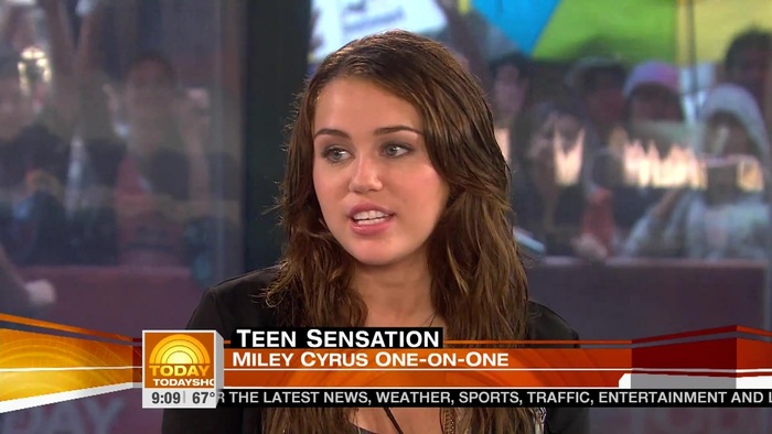 Miley Cyrus . HD 1080ip -  Interview   .live Today Show.HD 0801