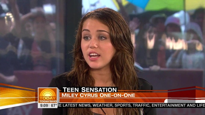 Miley Cyrus . HD 1080ip -  Interview   .live Today Show.HD 0802