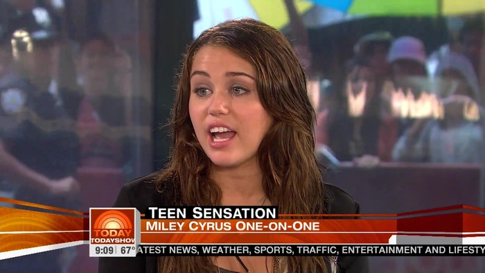 Miley Cyrus . HD 1080ip -  Interview   .live Today Show.HD 0803