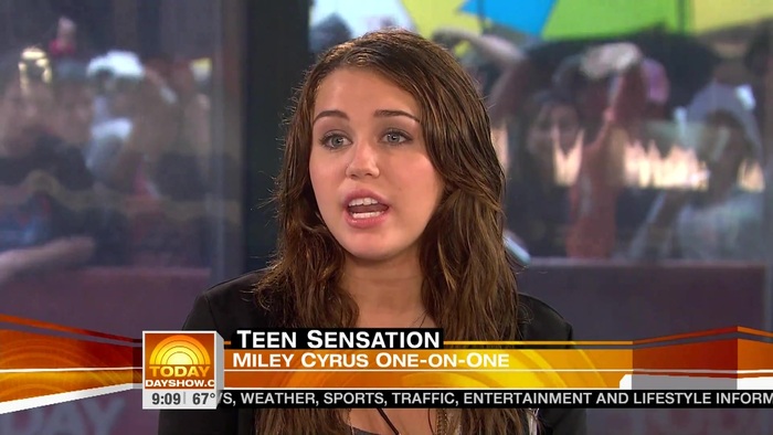 Miley Cyrus . HD 1080ip -  Interview   .live Today Show.HD 0806