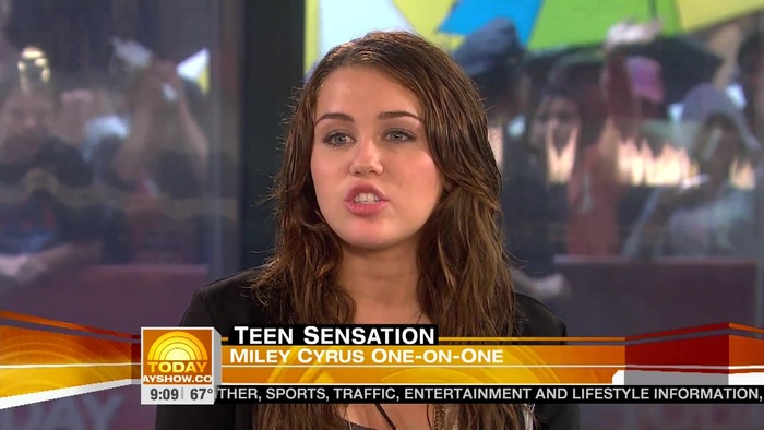 Miley Cyrus . HD 1080ip -  Interview   .live Today Show.HD 0808