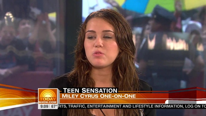 Miley Cyrus . HD 1080ip -  Interview   .live Today Show.HD 0811