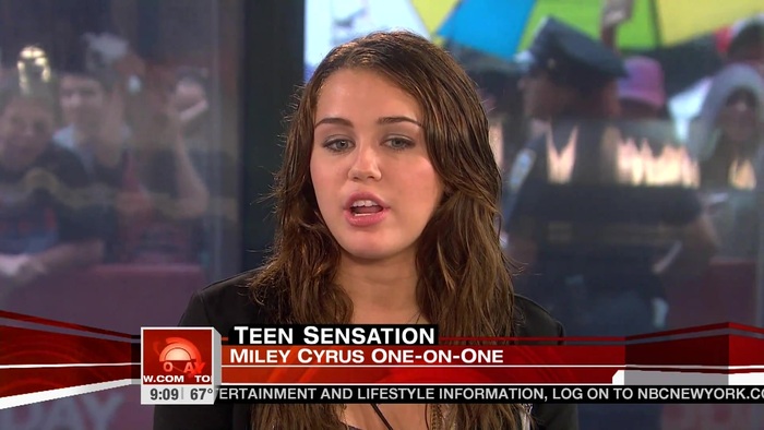 Miley Cyrus . HD 1080ip -  Interview   .live Today Show.HD 0816