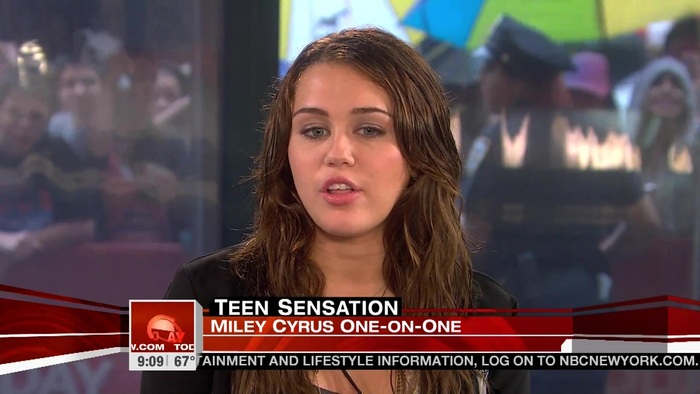 Miley Cyrus . HD 1080ip -  Interview   .live Today Show.HD 0817
