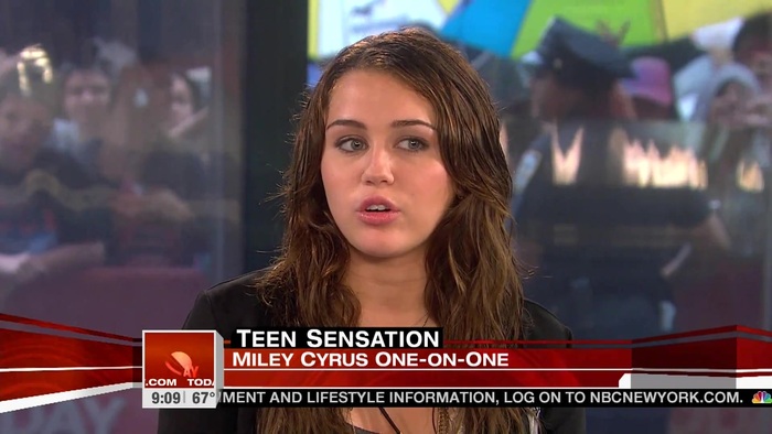 Miley Cyrus . HD 1080ip -  Interview   .live Today Show.HD 0818
