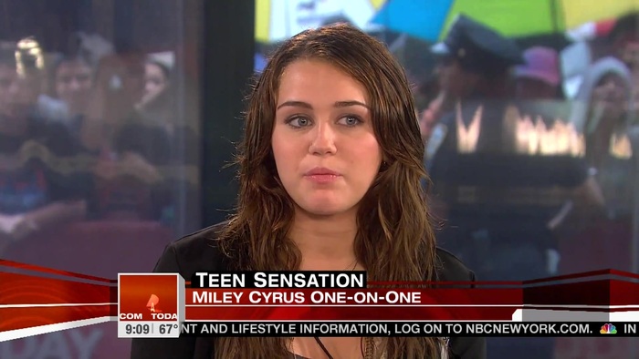 Miley Cyrus . HD 1080ip -  Interview   .live Today Show.HD 0819