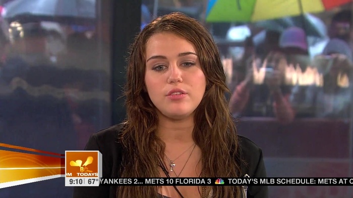 Miley Cyrus . HD 1080ip -  Interview   .live Today Show.HD 0846