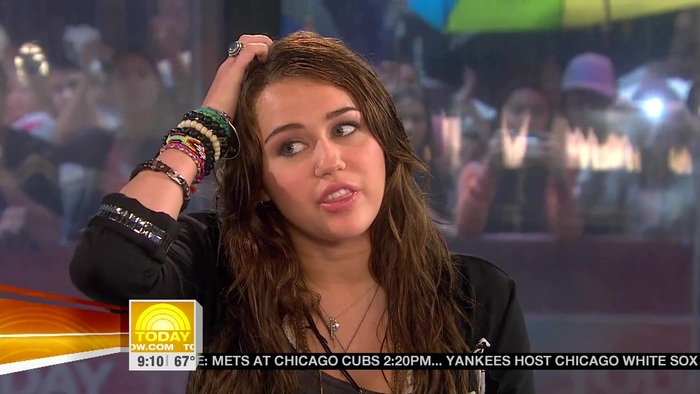 Miley Cyrus . HD 1080ip -  Interview   .live Today Show.HD 0863
