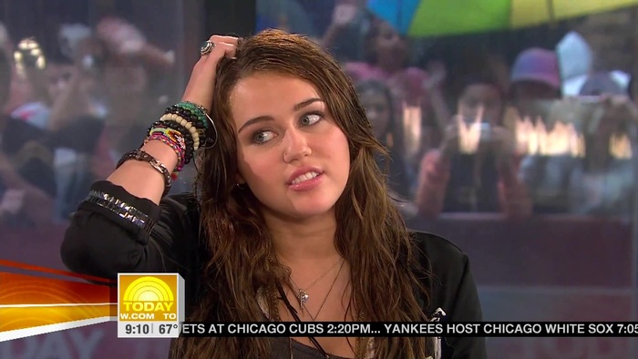 Miley Cyrus . HD 1080ip -  Interview   .live Today Show.HD 0864