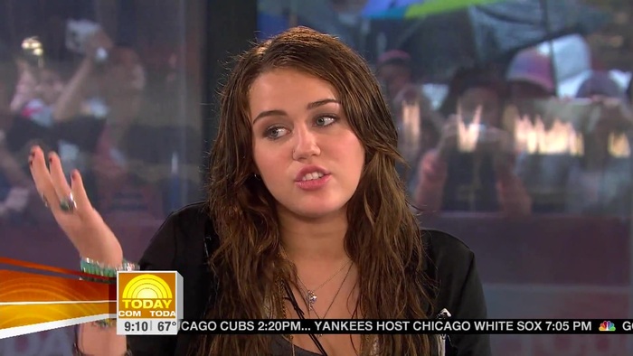 Miley Cyrus . HD 1080ip -  Interview   .live Today Show.HD 0867