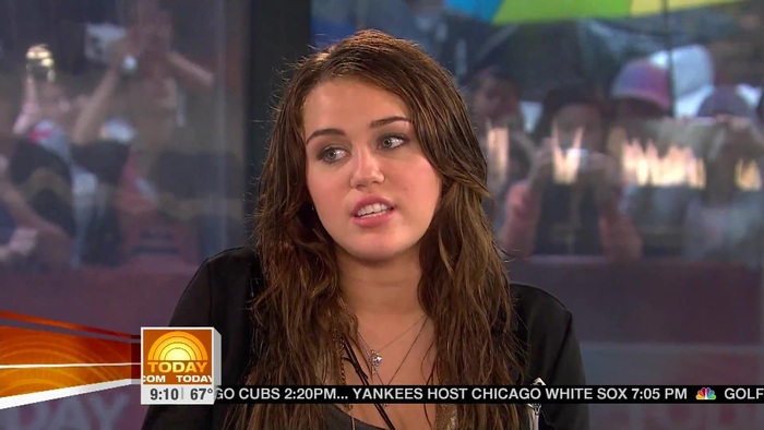 Miley Cyrus . HD 1080ip -  Interview   .live Today Show.HD 0868