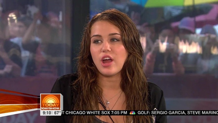 Miley Cyrus . HD 1080ip -  Interview   .live Today Show.HD 0877