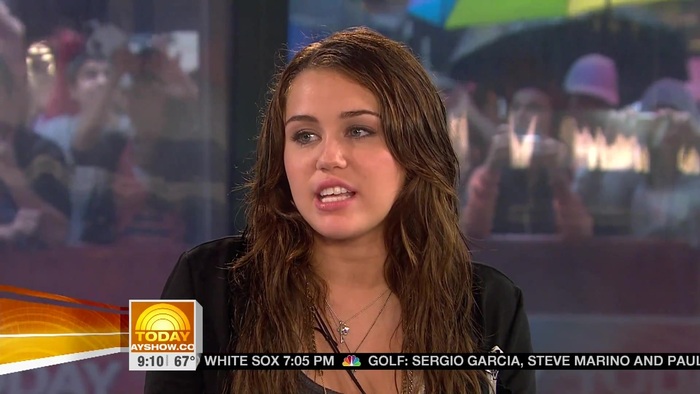 Miley Cyrus . HD 1080ip -  Interview   .live Today Show.HD 0880