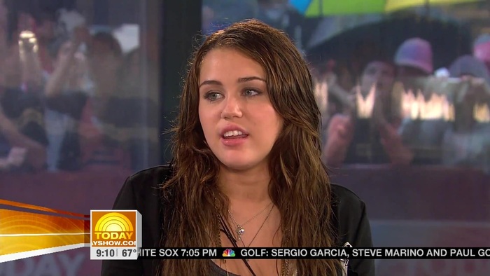 Miley Cyrus . HD 1080ip -  Interview   .live Today Show.HD 0881