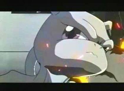 mewtwo: focul ataca...(in gand) ma sacrific - Pokemon - Secretul lui Mewtwo si Mew