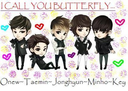 SHINee_Chibi_with_Quote_by_KoreanBoyBandFan215 - SHINee