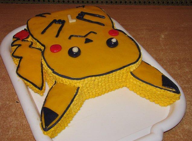 tort pikachu 30$ - Cofetaria Pokemon