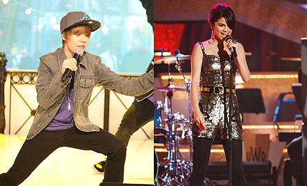 JustinBieberSelenaGomezDickClark - selena gomez si justin bieber