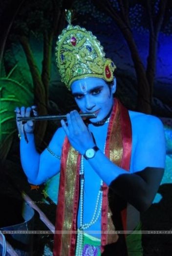 33200-alekh-wearing-a-outfit-like-krishna - SAPNA BABUL KA BIDAAI ALL PICTURES AND WALLPAPERS