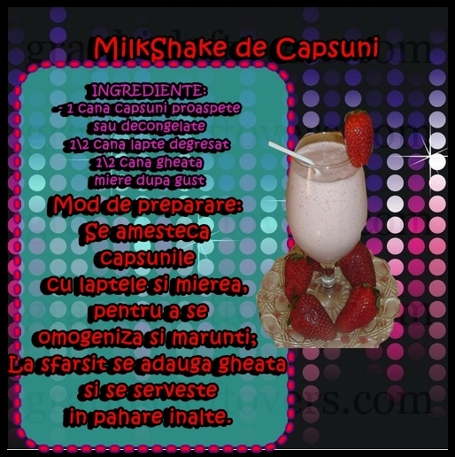 pagina 12 reteta milkshake-ului - Albumul meu personalizat