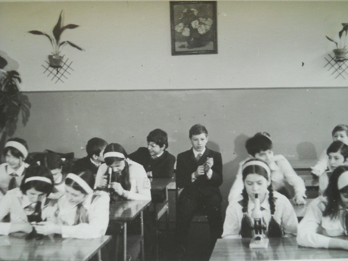 la cercul de biologie,ochind bacteriile