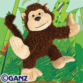cheeky monkey - Animalute Webkinz