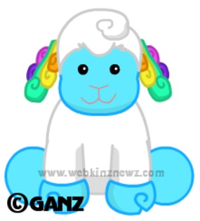 cloud sheep - Animalute Webkinz