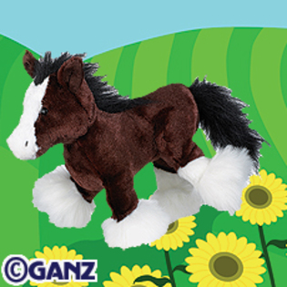 clydesdale - Animalute Webkinz