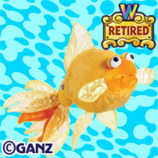 fantail gold fish - Animalute Webkinz
