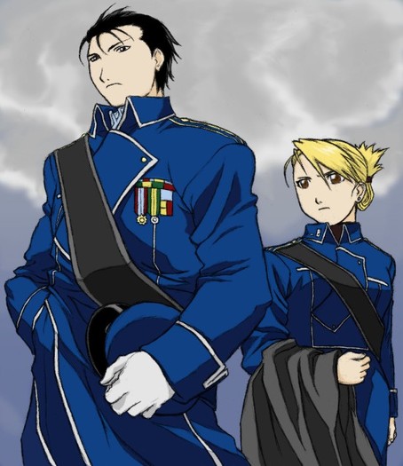 FMA___It__s_raining_by_Roy_x_Riza_Club - Un anime pe care il ador