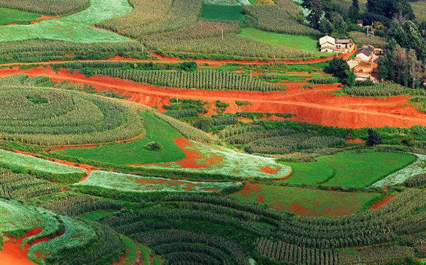 22 - Dealurile multicolore din Yunnan un loc unic pe Terra