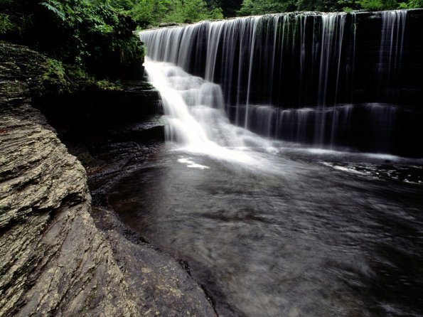 Greeter Falls, Cumberland Plateau, Tennessee - 1.jpg_595 - pozeee