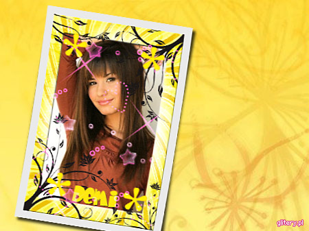 Demi Lovato  - xCamp Rock glitery