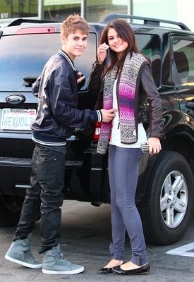  - 2011 Out Shopping With Selena Gomez On His Birthday March 1st
