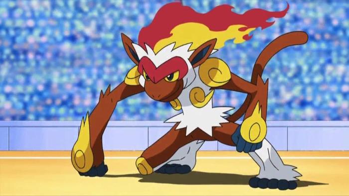 Infernape baiat lvl 89 stie toate miscarile de foc - Pokemoni lui serinapokemon