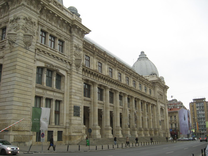 palatul postei  constr 1894-1900 stil neoclasic - bucuresti  episod 5