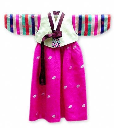 costume traditionale joseon de fetite - Sa va explic