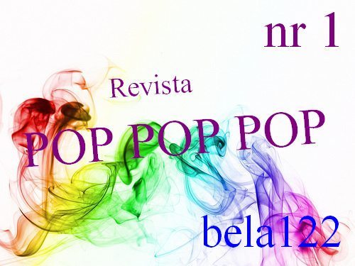 coperta - Revista POP POP POP 1