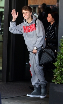  - 2011 Leaving His Hotel In Birmingham March 4th