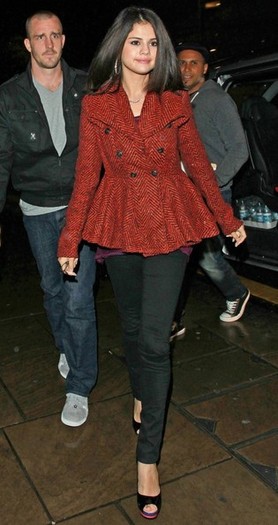 Selena+Gomez+Outerwear+Wool+Coat+z3PVDpmtxVUl